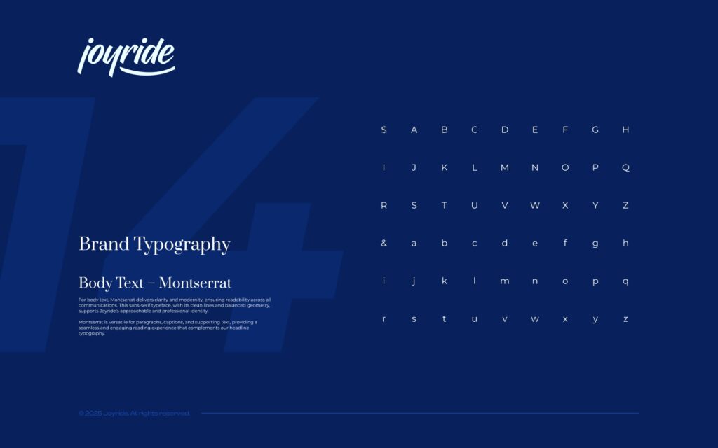 14 Body Text – Montserrat